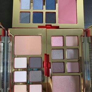Three Estee Lauder eye and cheek palette